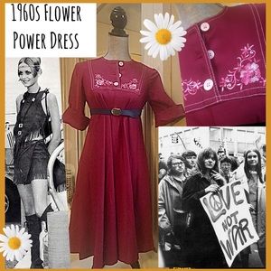 1960s True Vintage Jerell of Texas Mod Dress M